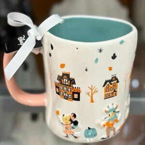 LAST ONE!!!New Rae Dunn Disney Halloween Trick or Treat Double Sided Mug